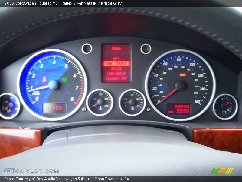 Reflex Silver Metallic / Kristal Grey 2005 Volkswagen Touareg V6