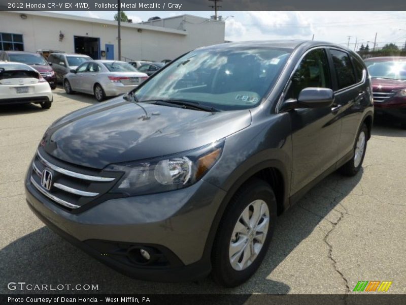 Polished Metal Metallic / Gray 2012 Honda CR-V EX 4WD