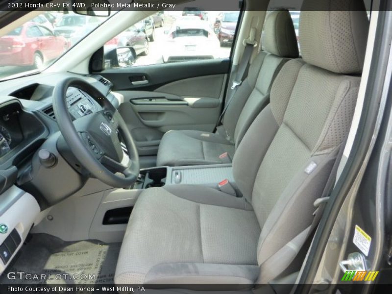 Polished Metal Metallic / Gray 2012 Honda CR-V EX 4WD