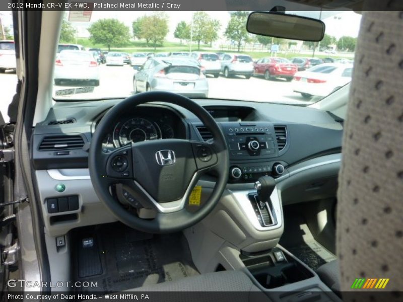 Polished Metal Metallic / Gray 2012 Honda CR-V EX 4WD