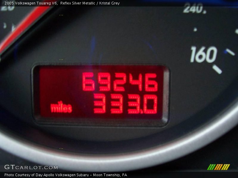 Reflex Silver Metallic / Kristal Grey 2005 Volkswagen Touareg V6