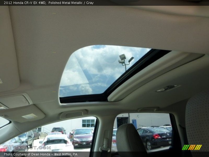 Polished Metal Metallic / Gray 2012 Honda CR-V EX 4WD