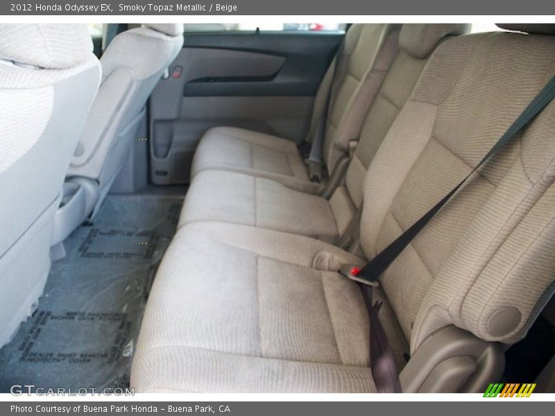 Smoky Topaz Metallic / Beige 2012 Honda Odyssey EX
