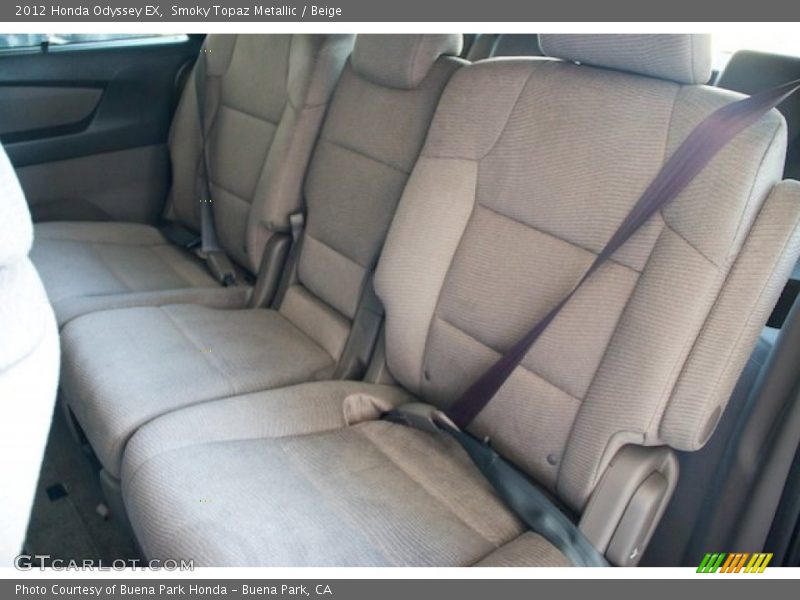 Smoky Topaz Metallic / Beige 2012 Honda Odyssey EX