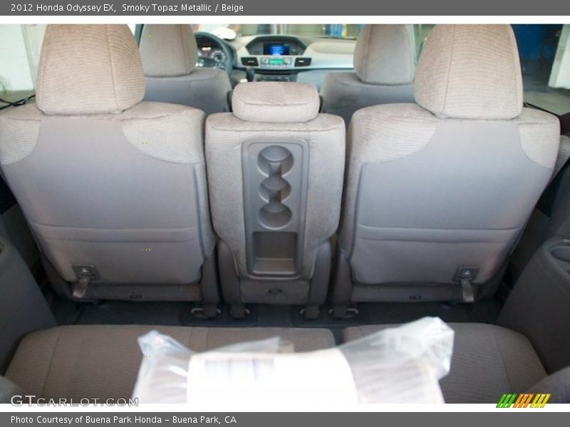 Smoky Topaz Metallic / Beige 2012 Honda Odyssey EX