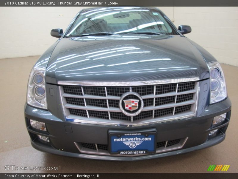 Thunder Gray ChromaFlair / Ebony 2010 Cadillac STS V6 Luxury