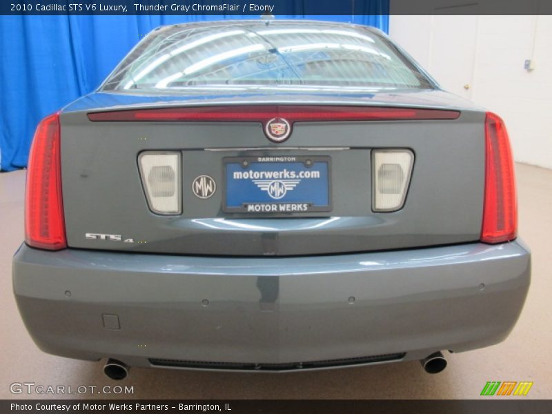 Thunder Gray ChromaFlair / Ebony 2010 Cadillac STS V6 Luxury