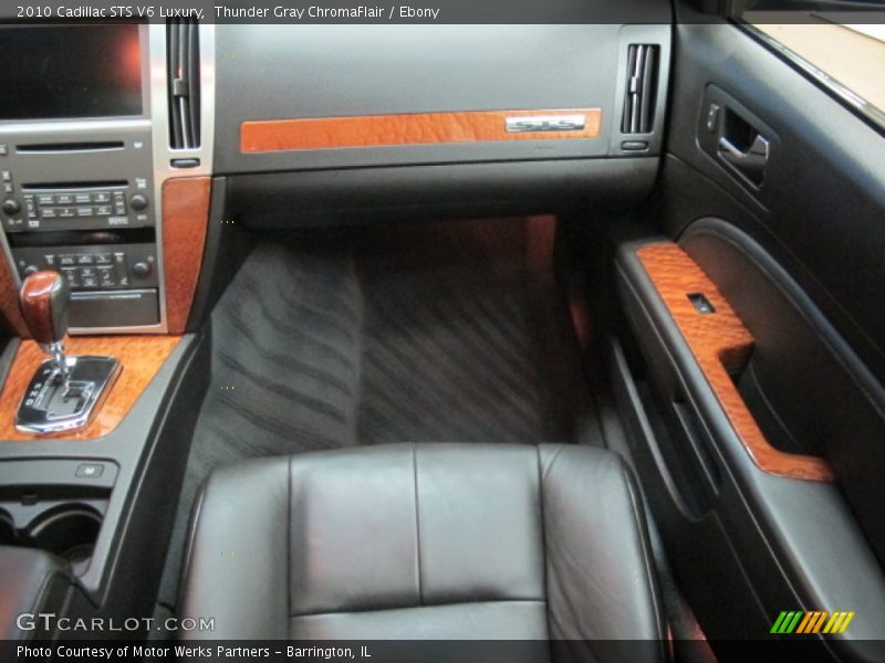 Thunder Gray ChromaFlair / Ebony 2010 Cadillac STS V6 Luxury
