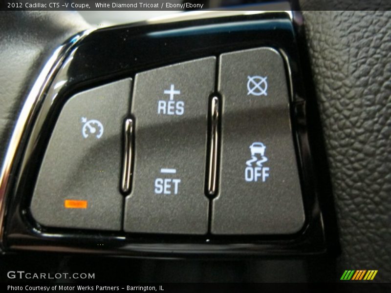 Controls of 2012 CTS -V Coupe