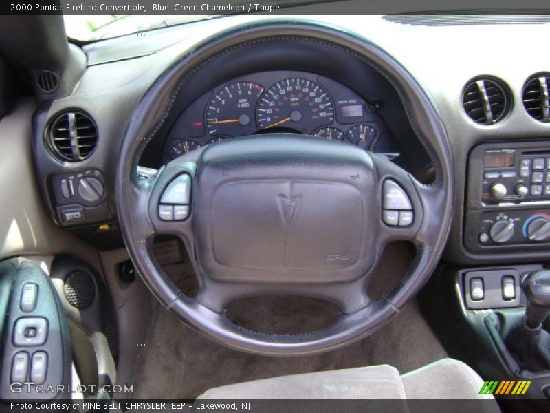  2000 Firebird Convertible Steering Wheel
