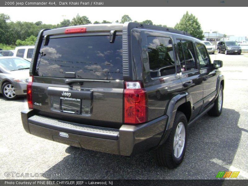 Dark Khaki Pearl / Khaki 2006 Jeep Commander 4x4