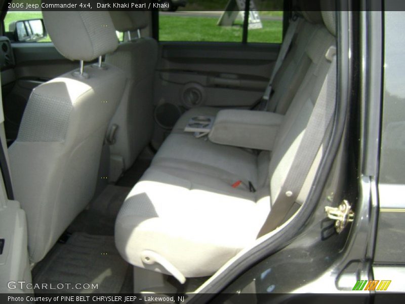 Dark Khaki Pearl / Khaki 2006 Jeep Commander 4x4