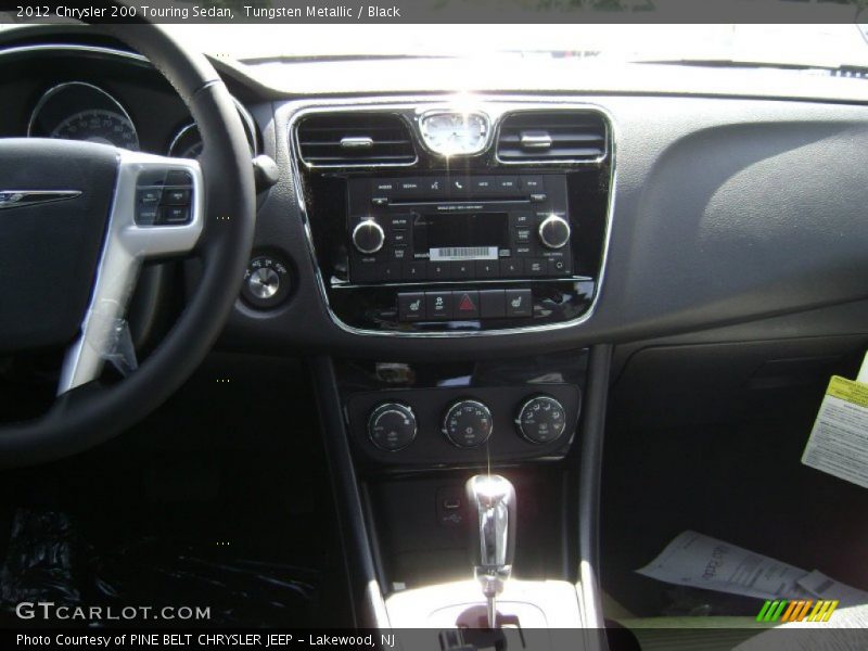 Tungsten Metallic / Black 2012 Chrysler 200 Touring Sedan