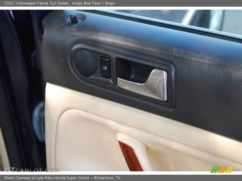 Indigo Blue Pearl / Beige 2002 Volkswagen Passat GLX Sedan