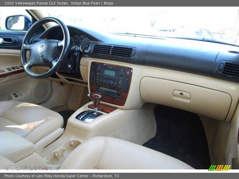 Indigo Blue Pearl / Beige 2002 Volkswagen Passat GLX Sedan