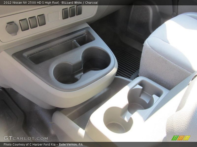 Blizzard White / Charcoal 2012 Nissan NV 2500 HD S High Roof