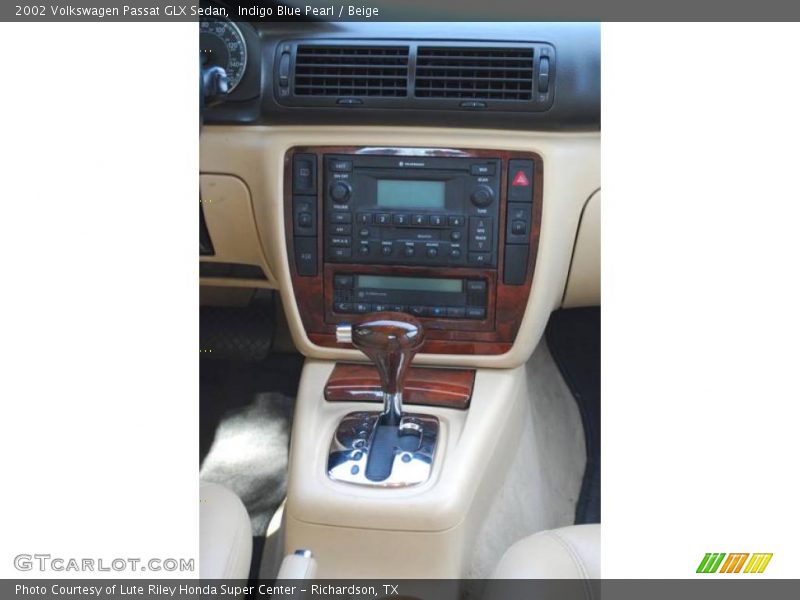 Indigo Blue Pearl / Beige 2002 Volkswagen Passat GLX Sedan