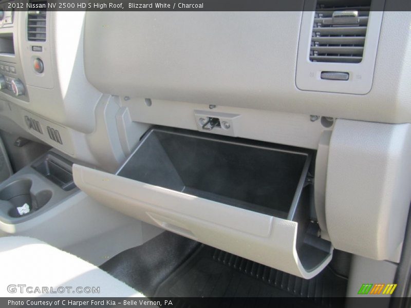 Blizzard White / Charcoal 2012 Nissan NV 2500 HD S High Roof