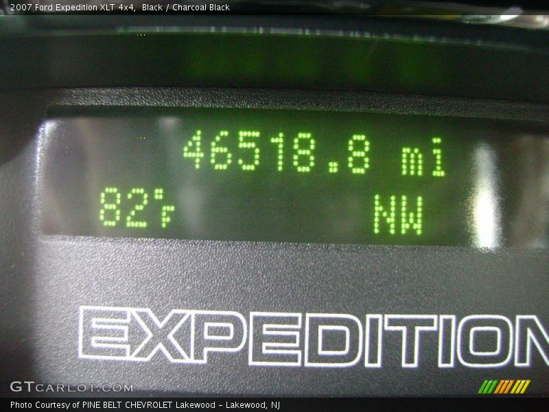 Black / Charcoal Black 2007 Ford Expedition XLT 4x4
