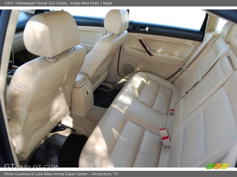 Indigo Blue Pearl / Beige 2002 Volkswagen Passat GLX Sedan