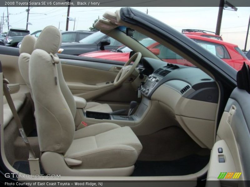  2008 Solara SE V6 Convertible Ivory Interior