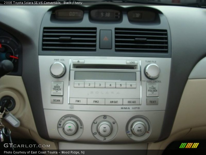 Audio System of 2008 Solara SE V6 Convertible