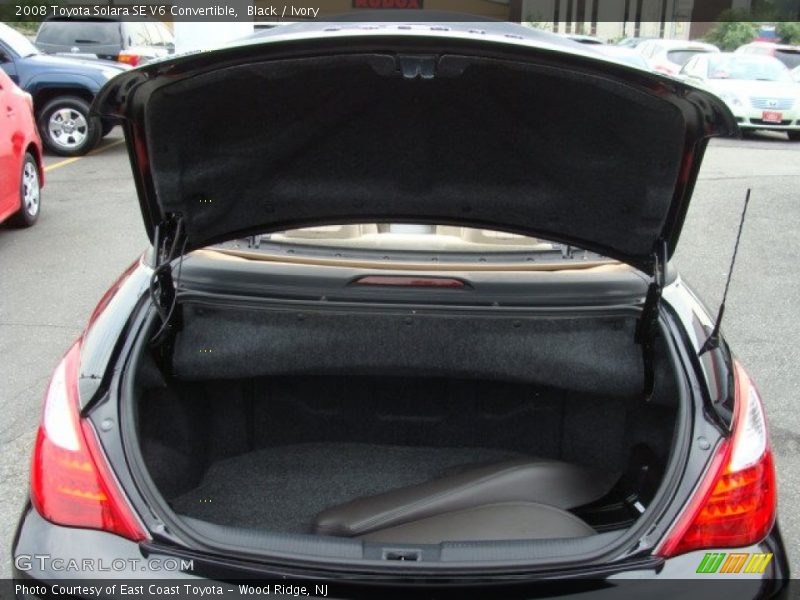  2008 Solara SE V6 Convertible Trunk