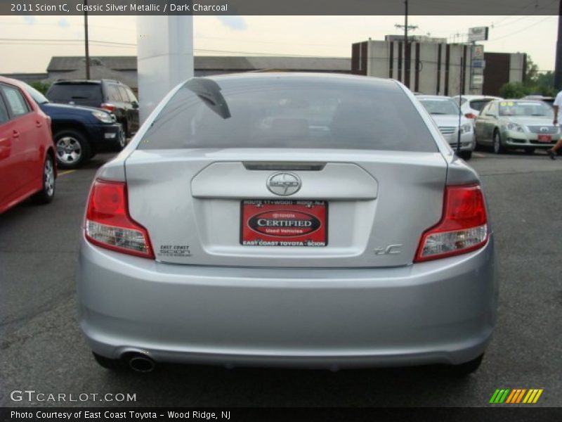 Classic Silver Metallic / Dark Charcoal 2011 Scion tC