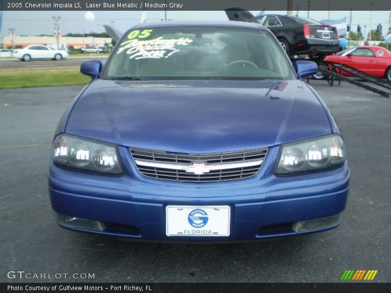 Laser Blue Metallic / Medium Gray 2005 Chevrolet Impala LS