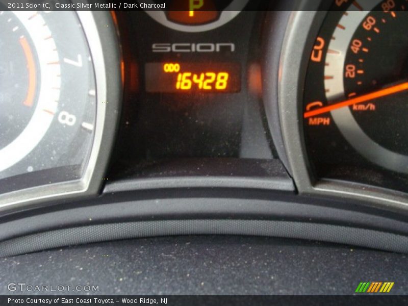 Classic Silver Metallic / Dark Charcoal 2011 Scion tC