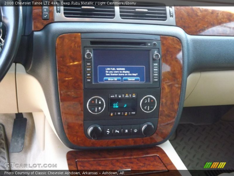 Deep Ruby Metallic / Light Cashmere/Ebony 2008 Chevrolet Tahoe LTZ 4x4