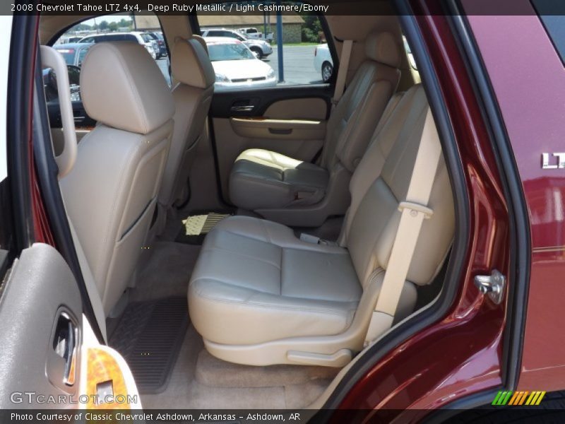 Deep Ruby Metallic / Light Cashmere/Ebony 2008 Chevrolet Tahoe LTZ 4x4