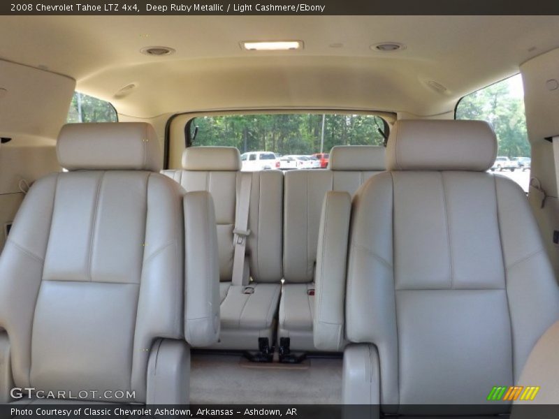 Deep Ruby Metallic / Light Cashmere/Ebony 2008 Chevrolet Tahoe LTZ 4x4