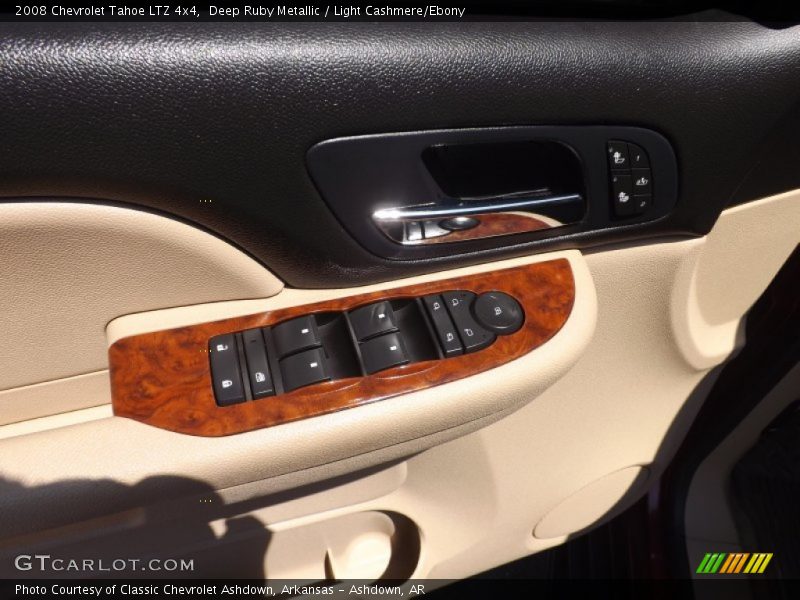 Deep Ruby Metallic / Light Cashmere/Ebony 2008 Chevrolet Tahoe LTZ 4x4