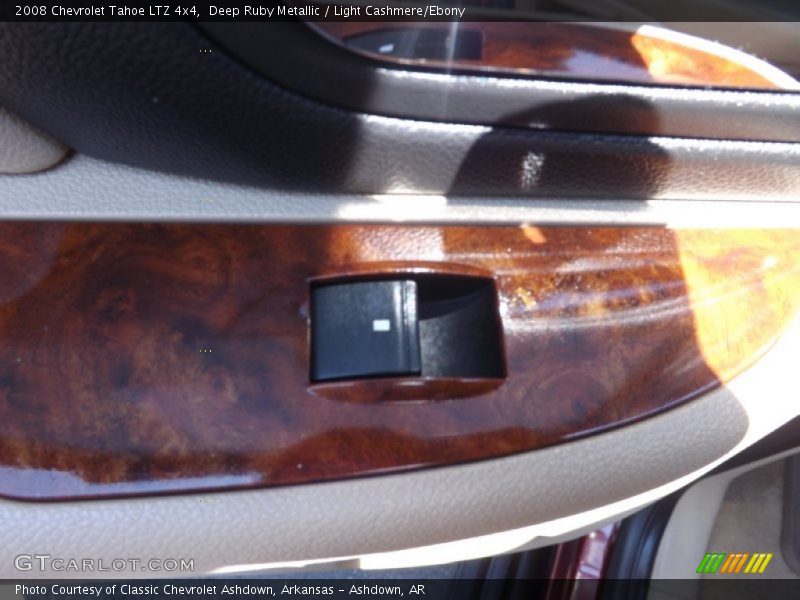 Deep Ruby Metallic / Light Cashmere/Ebony 2008 Chevrolet Tahoe LTZ 4x4