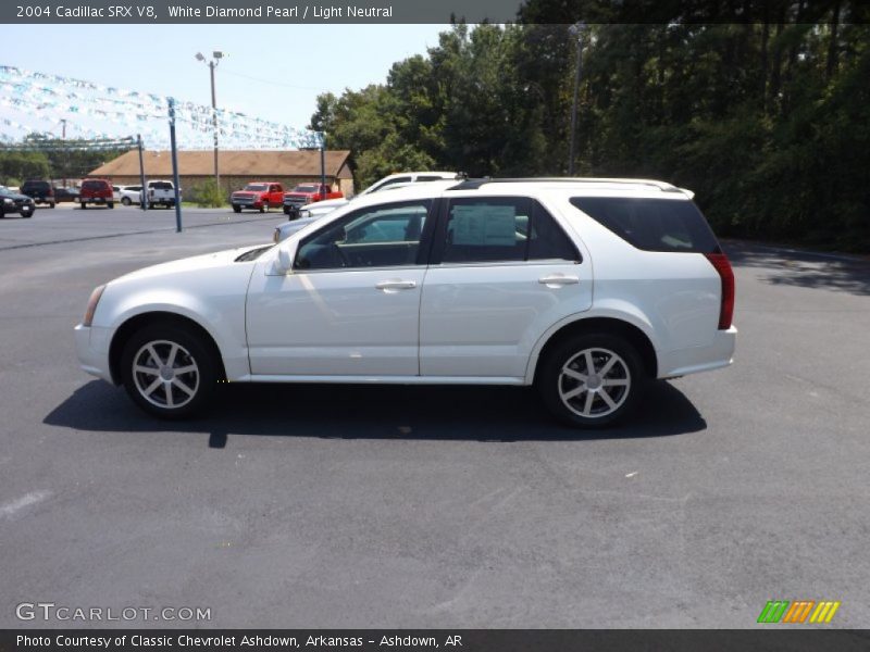 White Diamond Pearl / Light Neutral 2004 Cadillac SRX V8