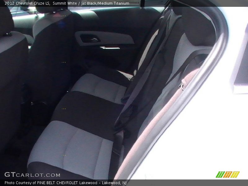 Summit White / Jet Black/Medium Titanium 2012 Chevrolet Cruze LS
