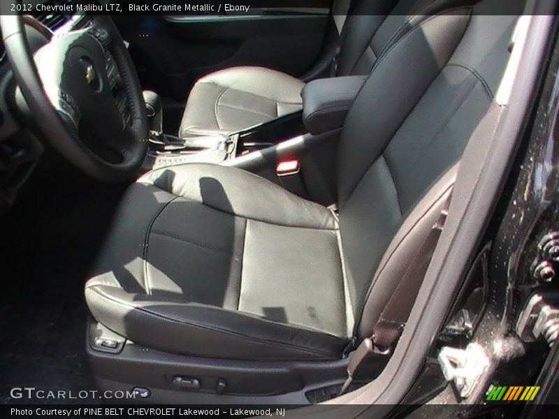 Black Granite Metallic / Ebony 2012 Chevrolet Malibu LTZ