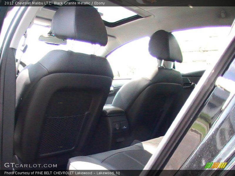 Black Granite Metallic / Ebony 2012 Chevrolet Malibu LTZ