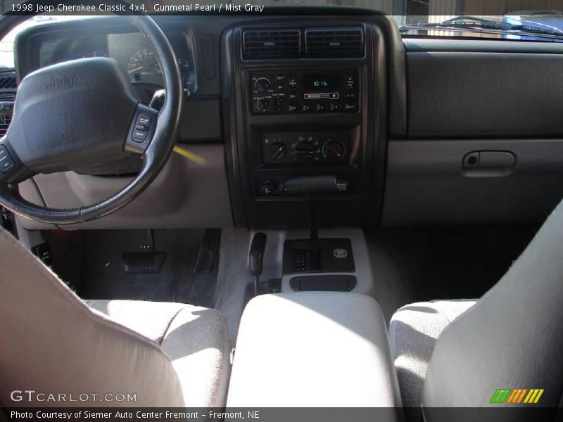 Gunmetal Pearl / Mist Gray 1998 Jeep Cherokee Classic 4x4