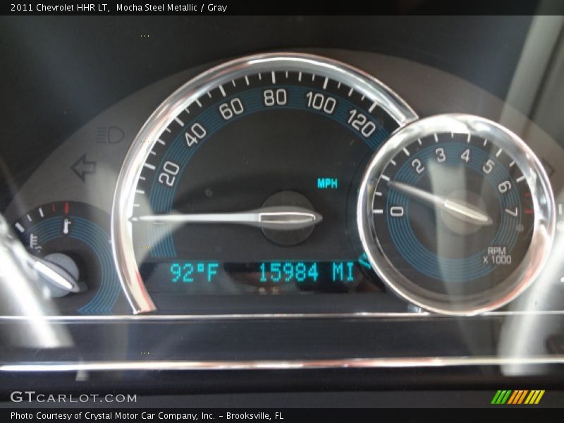 Mocha Steel Metallic / Gray 2011 Chevrolet HHR LT