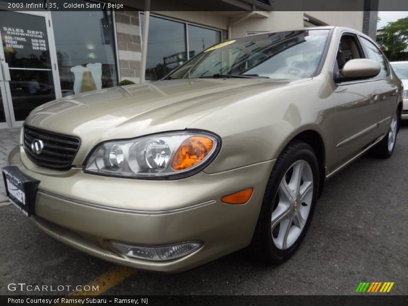 Golden Sand / Beige 2003 Infiniti I 35