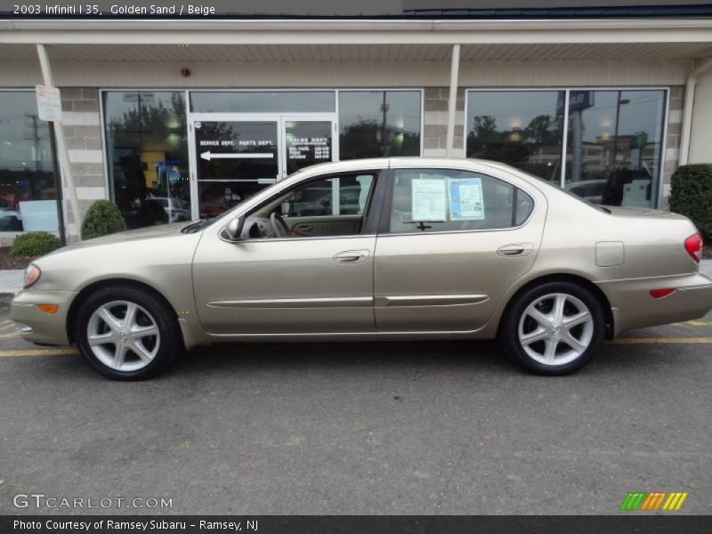 Golden Sand / Beige 2003 Infiniti I 35