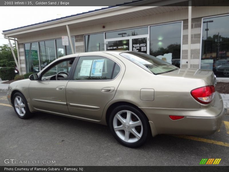 Golden Sand / Beige 2003 Infiniti I 35