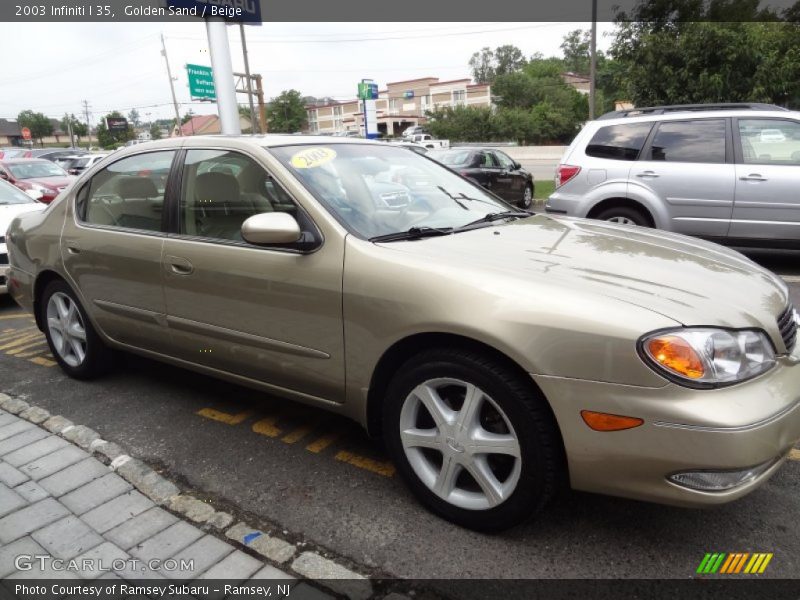 Golden Sand / Beige 2003 Infiniti I 35