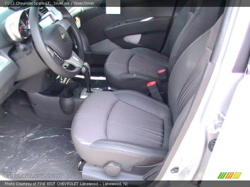 Silver Ice / Silver/Silver 2013 Chevrolet Spark LT