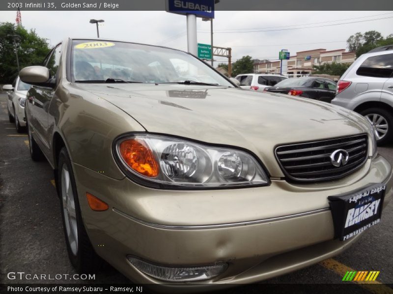 Golden Sand / Beige 2003 Infiniti I 35