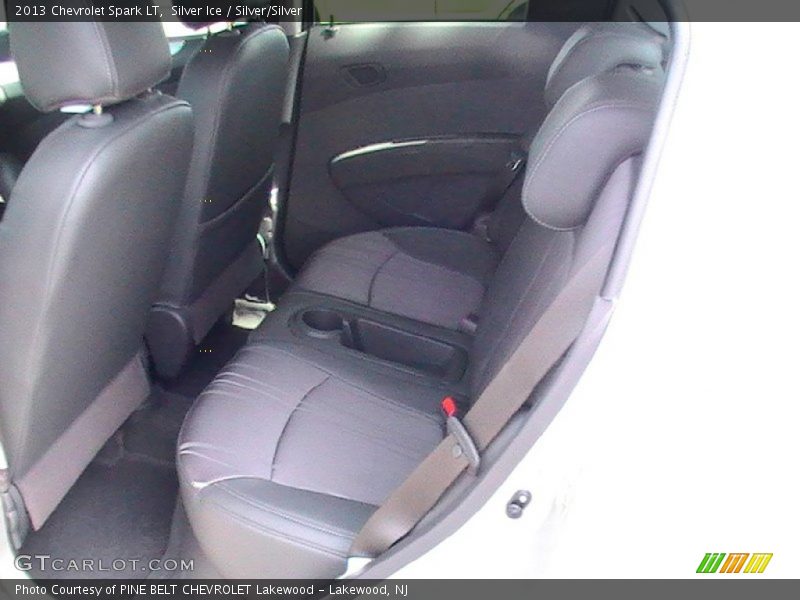 Silver Ice / Silver/Silver 2013 Chevrolet Spark LT