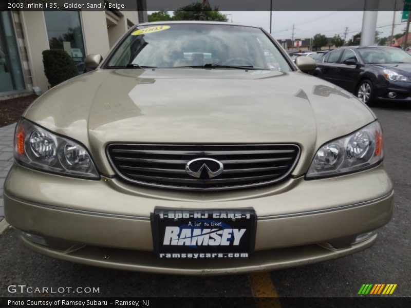Golden Sand / Beige 2003 Infiniti I 35