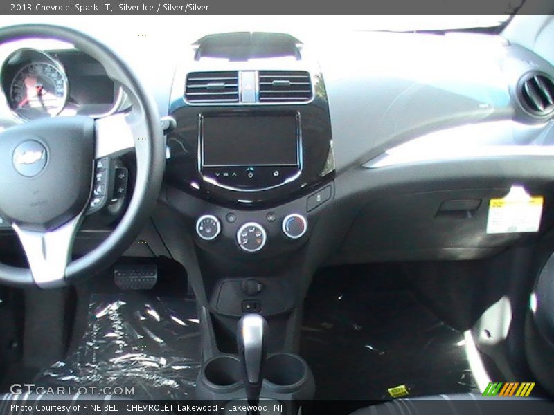 Silver Ice / Silver/Silver 2013 Chevrolet Spark LT